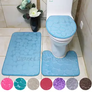3pcs Toilet Mat
