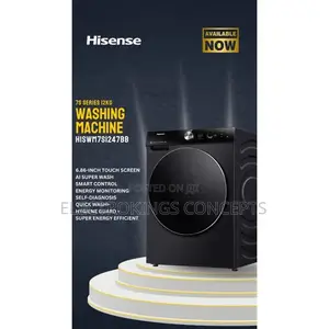 Hisense 12kg Front Loader Inverter Automatic Washingmachine|Wf7s1247bb