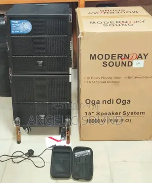 Modern Day Mini Line Array (Oga Ndi Oga) Built-in in Rechargeable Batt