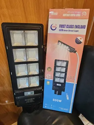  800w Solar Street Light | Remote | Ip65 Waterproof | Motion Sensor