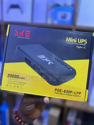 Ske Mini Dc Ups Poe Router Power Bank 20000mah For Wifi Router & Cctv