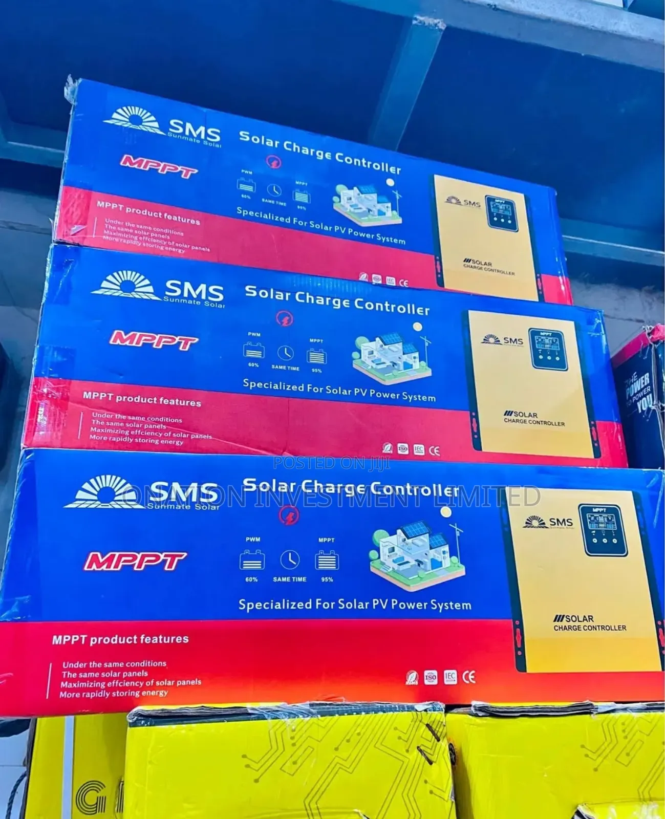 120a SMS MPPT Solar Charge Controller