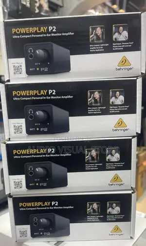 Behringer Powerplay P2 Ultra-Compact Personal in-Ear Monitor Amplifier