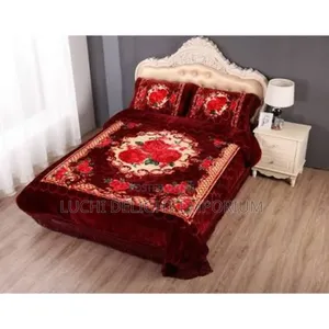Blanket Set 3 Pieces 220 X 240cm Premium 1 Blanket With 2 Pillowcase