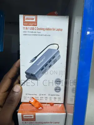 Airsky 11-in-1 Usb C Hub, Laptop Docking Station