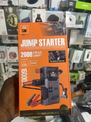 Newage Truck Jump Starter / Tire Pump 16000mah 2000 Peak Power Bolt 6
