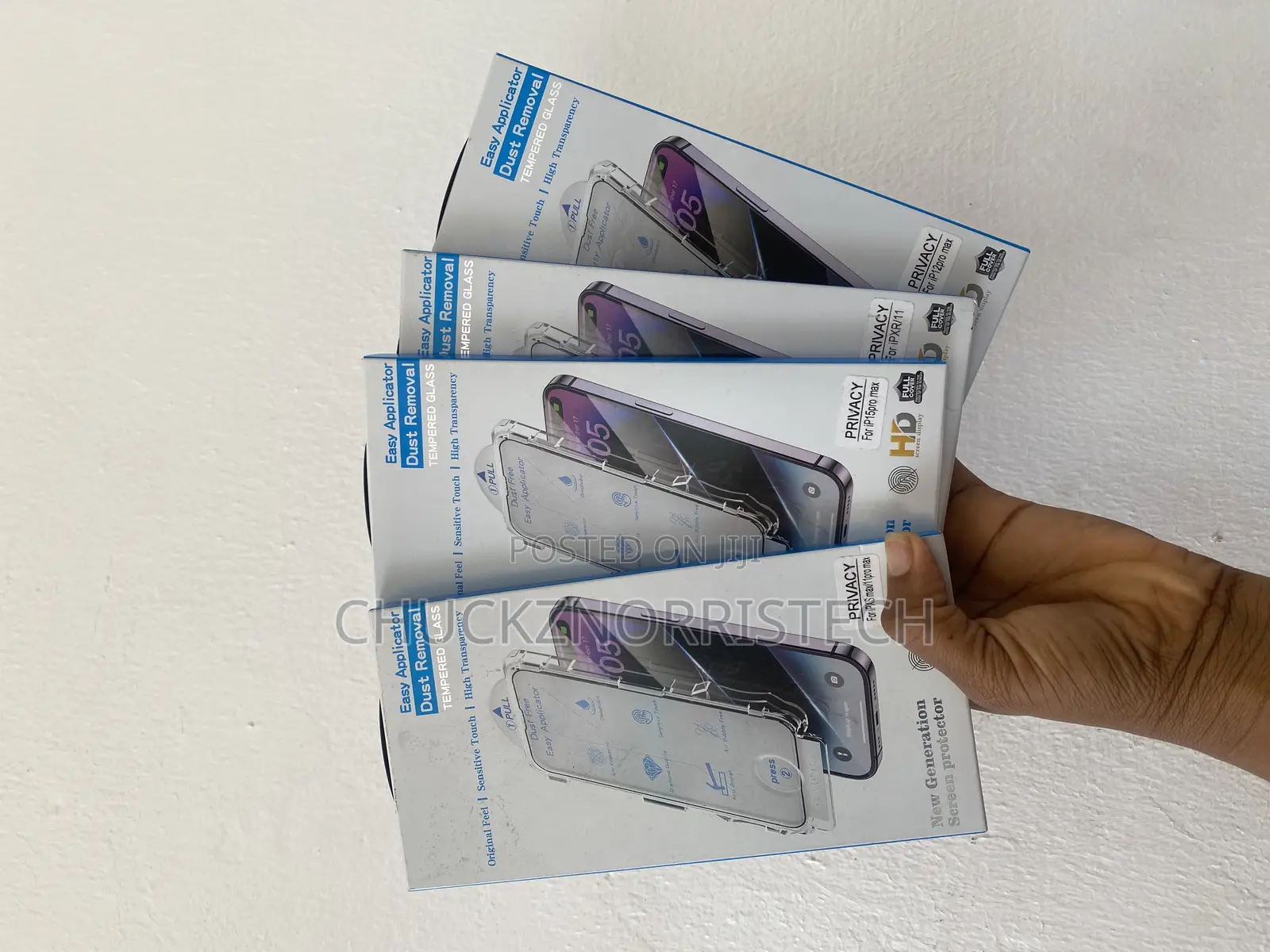 Easy Applicator iPhone Screen Guards