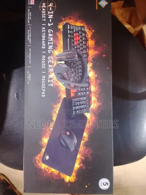 Wire Gaming Keyboard With Headset