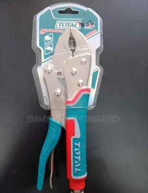 Total Curved Jaw Locking Pliers