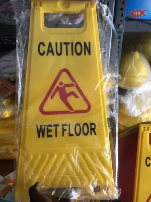 Caution Met Floor