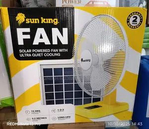 Sun King Solar Table Fan
