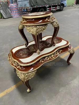 High-Quality Royal Center Table 1+2 Set