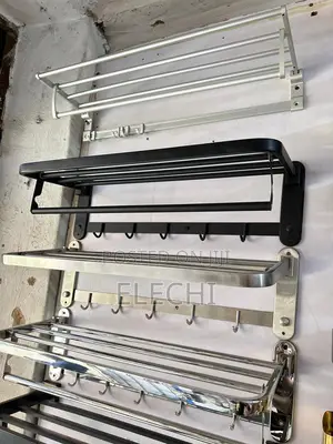 Black Towel Rack Black Antirust