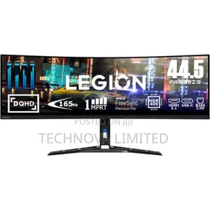 Lenovo Legion R45w-30 Gaming Monitor 44.5" Curved, Dualqhd, 170hz 1ms