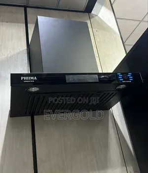 60cm Range Hood T Shape Voice Control And Handwave, Soft Touch Control