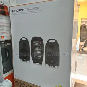 Behringer Professional Europort Ppa-2000bt Pa System Big Name  