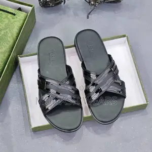 Gucci Leather Slipers 40-46 Available Cross