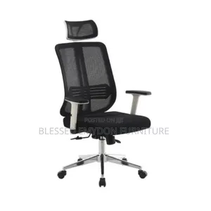 High Back Ergonomic Mesh Office Chair With Headrest