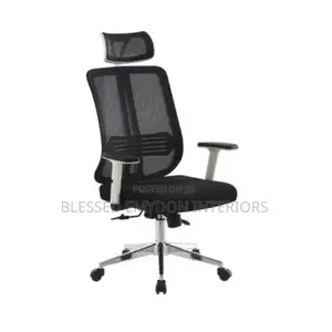 High Back Ergonomic Mesh Office Chair With Headrest