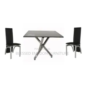 Dinning Table and Chair - Black
