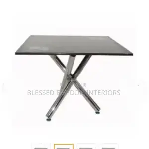 Dinning Table and Chair - Black