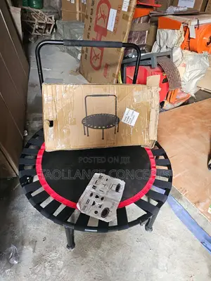 Trampoline With Handle