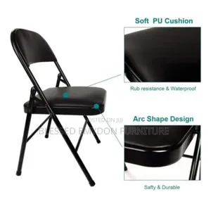 Vintage Cushion Folding Chair