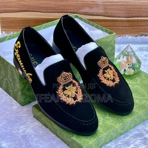Big Gucci Suede Luxury Corporate Shoe