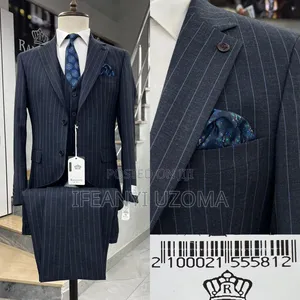 Nice Slim Fit Men Stribe Suits