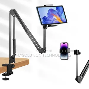 Adjustable Tablet Mount Articulating Arm Phone Tablet Holder Clamp