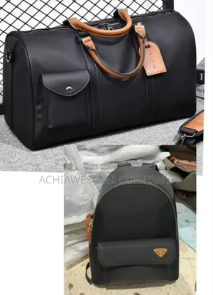 Quality Leather Duffle Bag And Backpack