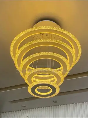 5 Ring Minimalist Chandelier