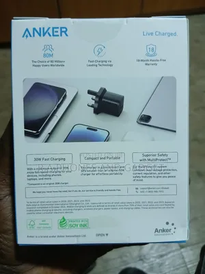 Compact 30w Usb -C Rapid Charger