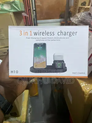 3 in 1 Fast Wireless Charger Dock Station