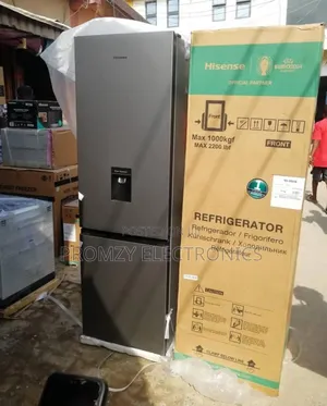 Hisense Refrigerator Rd-35dcb With Water Dispenser Double Door 264lite