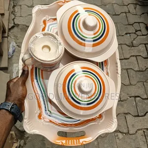 Quality Tray With Cover Bowls and Ceramic Cup