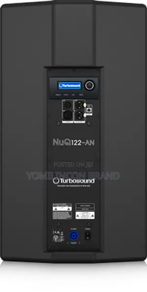 Turbosound Nuq122-an 2500 Watt 2 Way 12" Full Range Powered Loudspeake