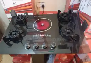 4 Flip Burner With One Electric