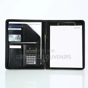 Leather Business Document File Folder