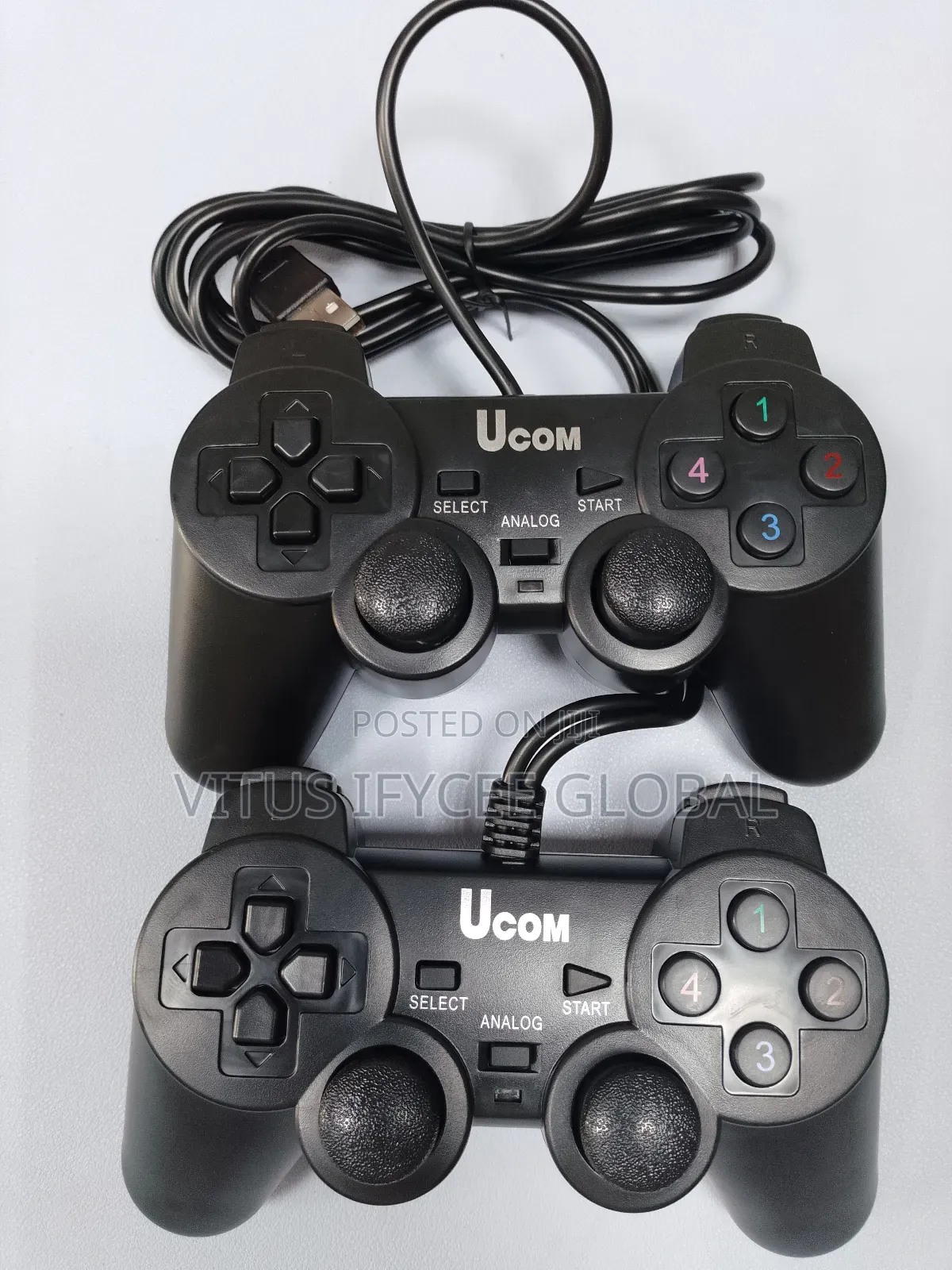 Double Ucom Wired Game Pad