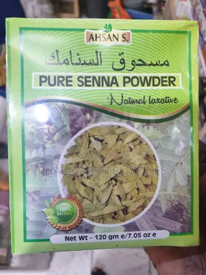 Ahsan S. Pure Senna Powder – 100% Natural Laxative 
Cleanse Natural