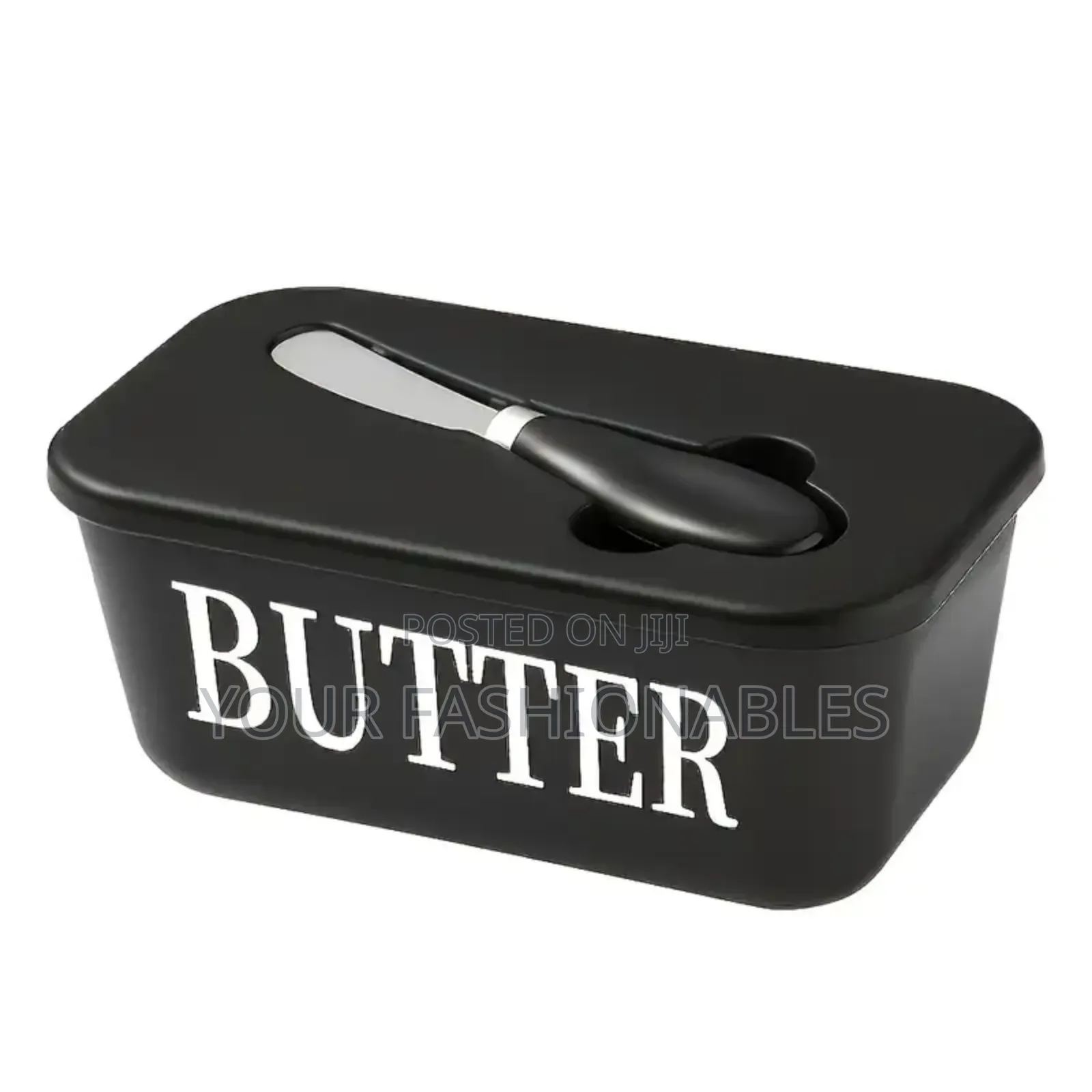 Black Butter Dish Pp