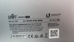 Ubiquiti /Unifi Us-8-150w 8-Port Managed Poe Gigabit Switch