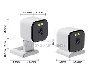 Dual 4mp Mini Wi-Fi Indoor Surveillance Camera