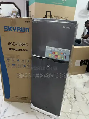 Skyrun BCD-138hc 138l Fridge – Brand New Double Door Refrigerator