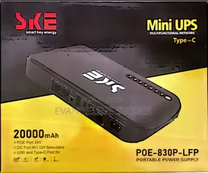 Ske Be Poe-830 Mini Dc Ups 20000mah Router Power Bank