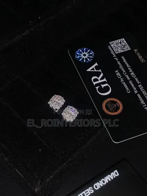 VVS Moissanite Diamond Earrings