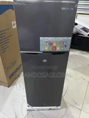 Skyrun 138l Double Door Refrigerator – Compact Stylish Cooling