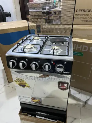 Skyrun Standing Gas Cooker | 3 Gas 1 Electric | GCS-3g1e/X