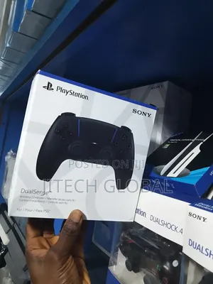 Sony Ps5 Controller- Dualsense Wireless Pad- Playstation 5- Black